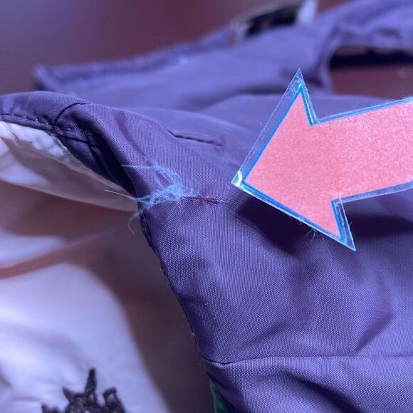 JUICY COUTURE Vintage Down Filled Dog Vest Reversible with Hood - Picture 10 of 15